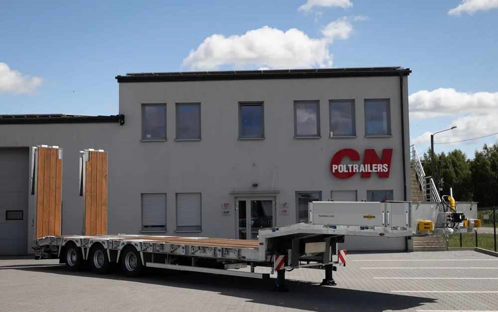 Humbaur HTS30K Naczepa niskopodwoziowa // 3. osiowa // ocynkowana rama // rampy hydrauliczne 1. i 2. częściowe - Низькорамна платформа напівпричіп: фото 5 Humbaur HTS30K Naczepa niskopodwoziowa // 3. osiowa // ocynkowana rama // rampy hydrauliczne 1. i 2. częściowe - Низькорамна платформа напівпричіп: фото 5