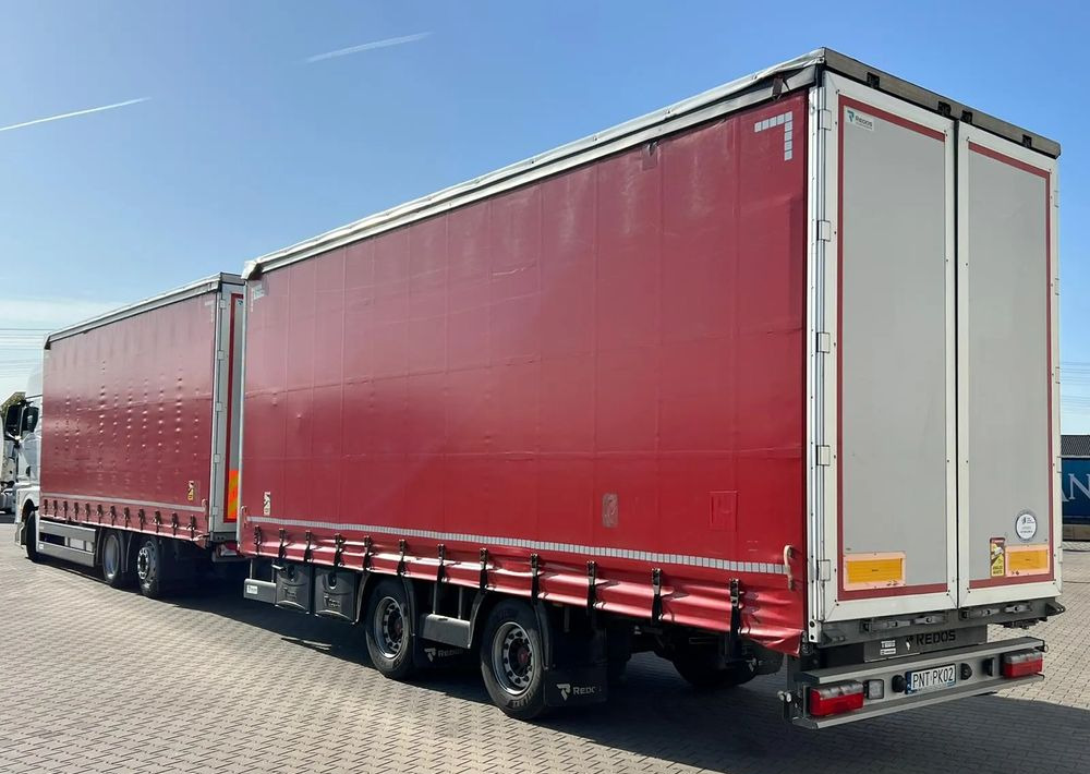 MAN TGX 26.470 z przyczepą Redos - Тентована вантажівка: фото 4 MAN TGX 26.470 z przyczepą Redos - Тентована вантажівка: фото 4