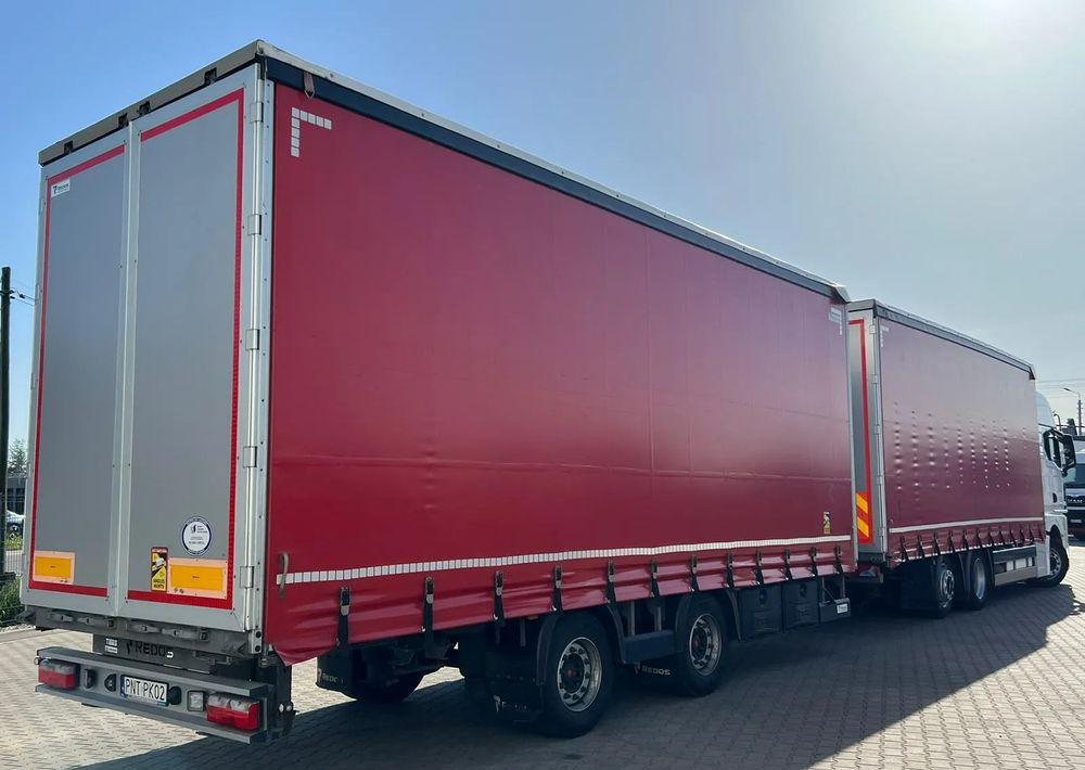 MAN TGX 26.470 z przyczepą Redos - Тентована вантажівка: фото 5 MAN TGX 26.470 z przyczepą Redos - Тентована вантажівка: фото 5