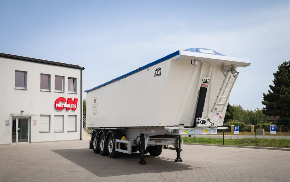 Menci Wywrotka aluminiowa 52 m3 // dach elektryczny CRAMARO // Waga 6140 kg // Alufelgi - Самоскид напівпричіп: фото 2 Menci Wywrotka aluminiowa 52 m3 // dach elektryczny CRAMARO // Waga 6140 kg // Alufelgi - Самоскид напівпричіп: фото 2
