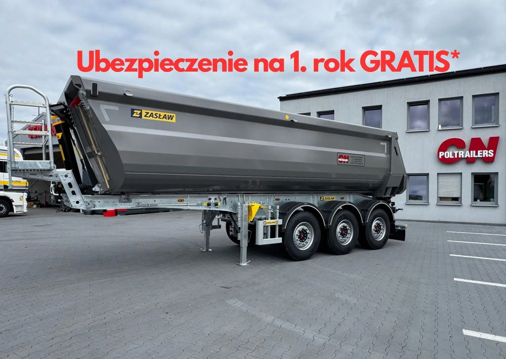 Zaslaw NOWY MODEL, CAŁA HARDOX 500 24/27m3 - Самоскид напівпричіп: фото 1 Zaslaw NOWY MODEL, CAŁA HARDOX 500 24/27m3 - Самоскид напівпричіп: фото 1