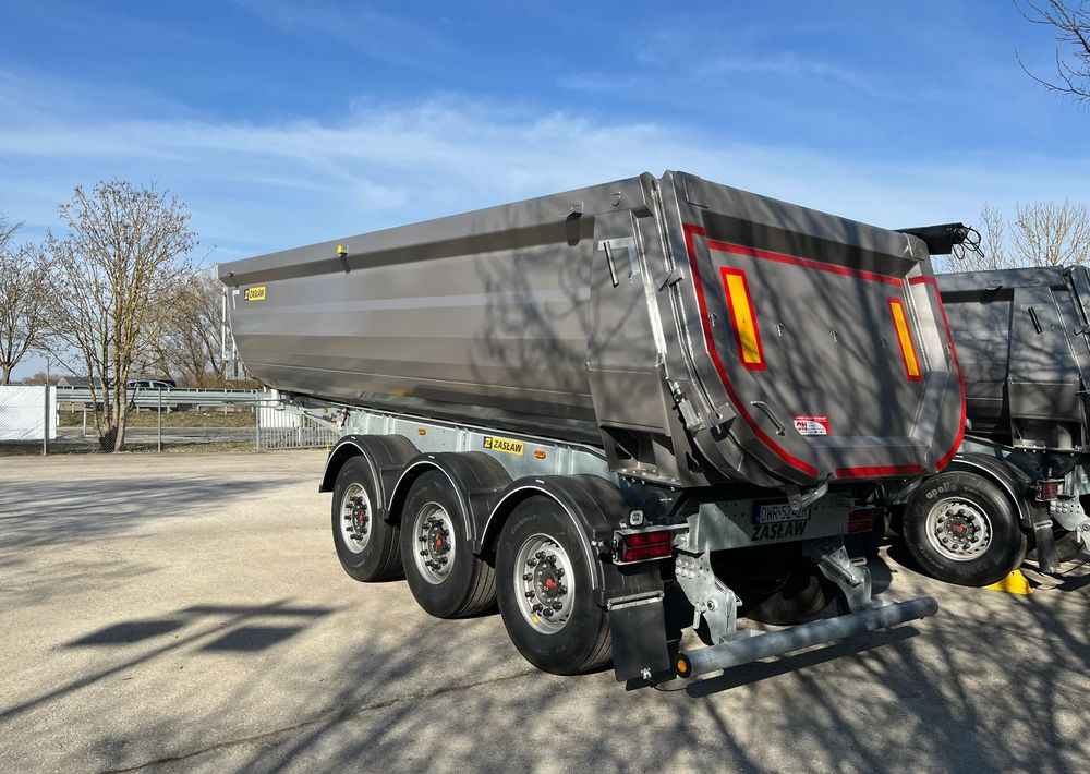 Новий Самоскид напівпричіп Zaslaw Wywrtoka stalowa HARDOX 500 - podłoga i boki, 24/27m3: фото 1