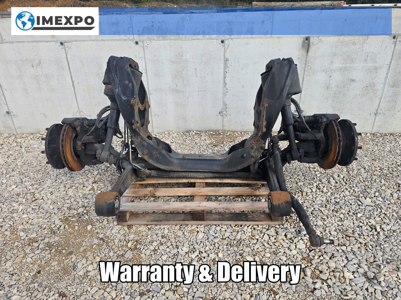 MAN TGX TGS AIR SUNSPENSION / COMPLETE FRONT AXLE - Передня вісь: фото 1 MAN TGX TGS AIR SUNSPENSION / COMPLETE FRONT AXLE - Передня вісь: фото 1
