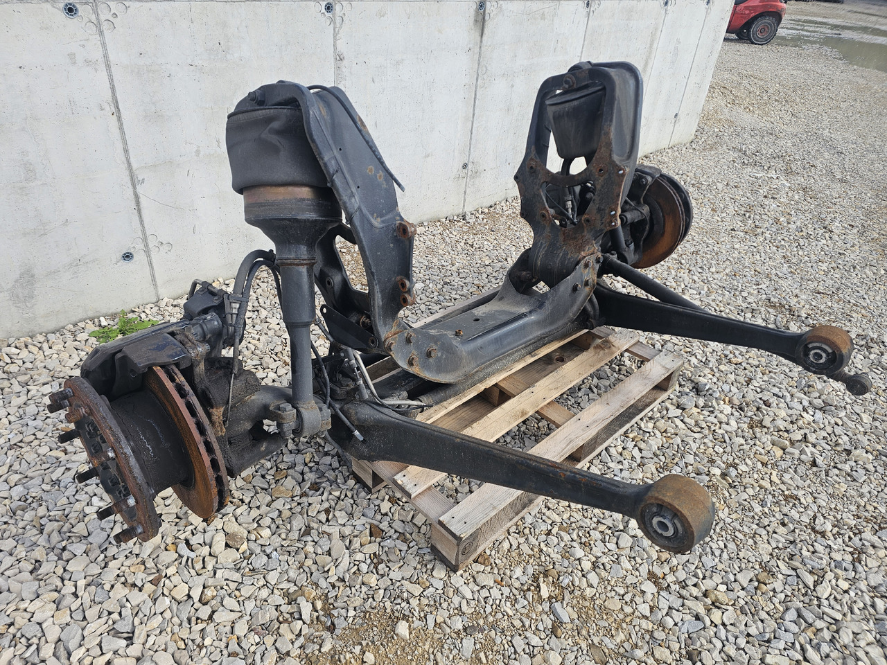 MAN TGX TGS AIR SUNSPENSION / COMPLETE FRONT AXLE - Передня вісь: фото 3 MAN TGX TGS AIR SUNSPENSION / COMPLETE FRONT AXLE - Передня вісь: фото 3