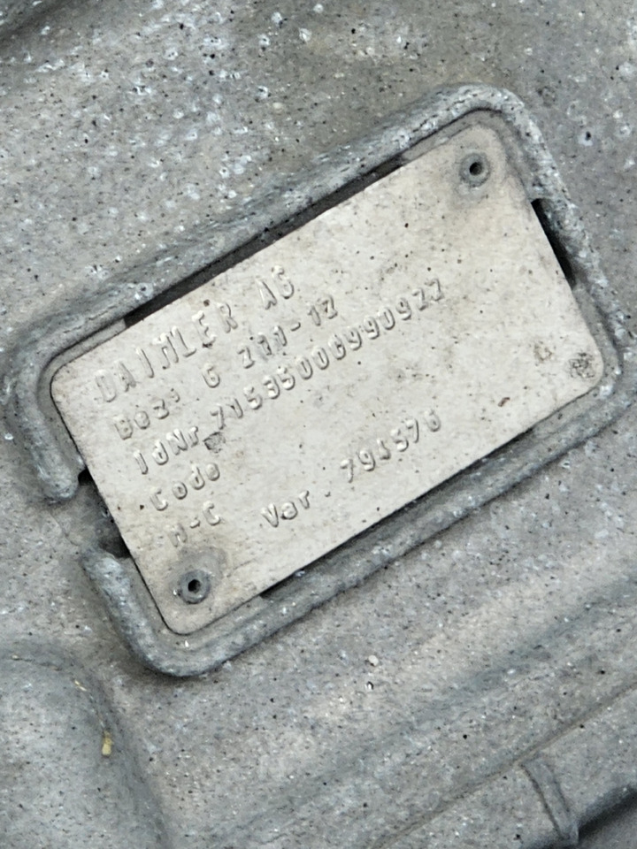 MERCEDES-BENZ ACTROS MP3 / AUTOMATIC GEARBOX / G211-12 / 565k KM !! - Коробка передач: фото 3 MERCEDES-BENZ ACTROS MP3 / AUTOMATIC GEARBOX / G211-12 / 565k KM !! - Коробка передач: фото 3