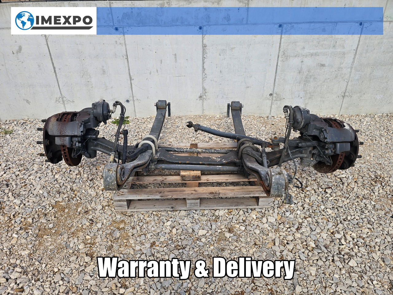 RENAULT RANGE T EURO 6 / COMPLETE FRONT AXLE - Передня вісь: фото 1 RENAULT RANGE T EURO 6 / COMPLETE FRONT AXLE - Передня вісь: фото 1