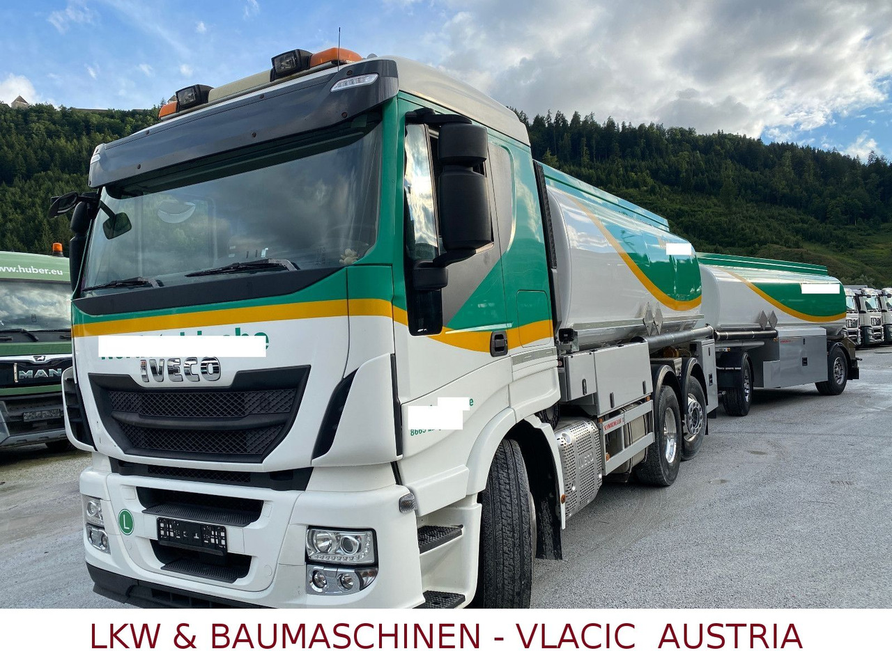 Iveco Stralis 460 Benz/Diesel Schwarzmüller-Kompletzug - Вантажівка цистерна: фото 1 Iveco Stralis 460 Benz/Diesel Schwarzmüller-Kompletzug - Вантажівка цистерна: фото 1