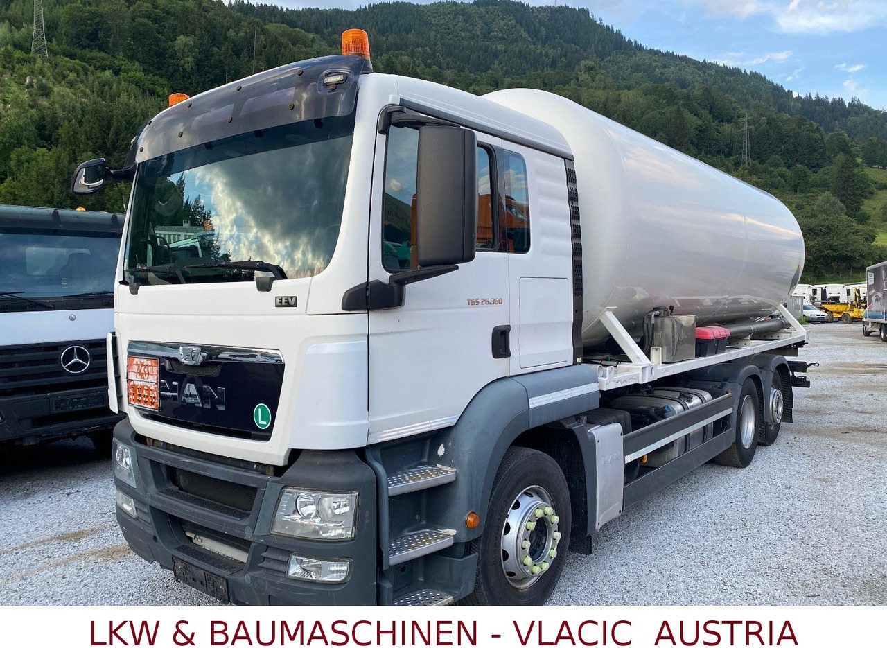 MAN TGS 26.360 euro5 eev Gastank - Вантажівка цистерна: фото 1 MAN TGS 26.360 euro5 eev Gastank - Вантажівка цистерна: фото 1