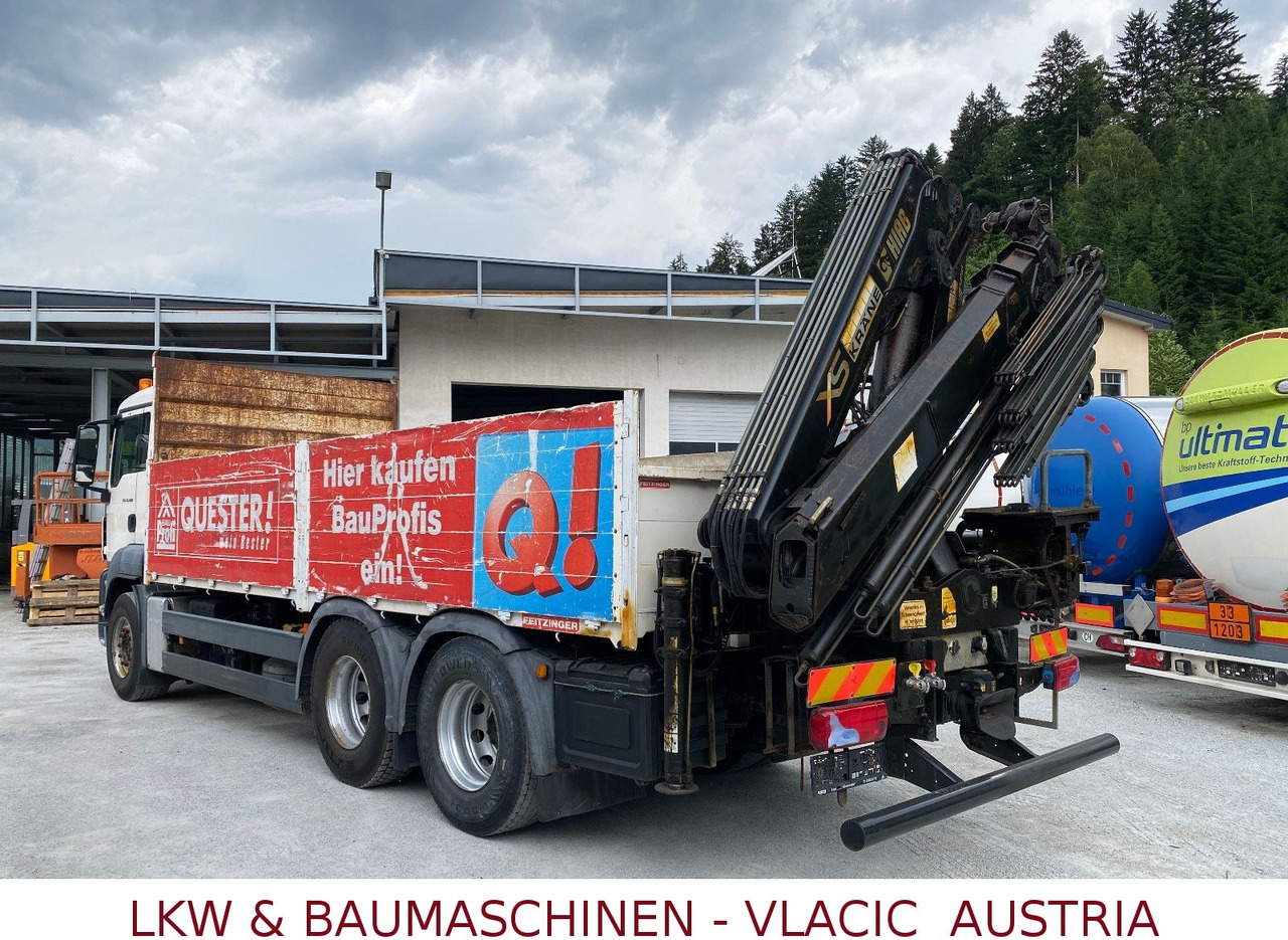 MAN TGS 26.400 6x4 mit Kran HIAB 166 - Бортова вантажівка/ Платформа, Вантажівка з маніпулятором: фото 4 MAN TGS 26.400 6x4 mit Kran HIAB 166 - Бортова вантажівка/ Платформа, Вантажівка з маніпулятором: фото 4