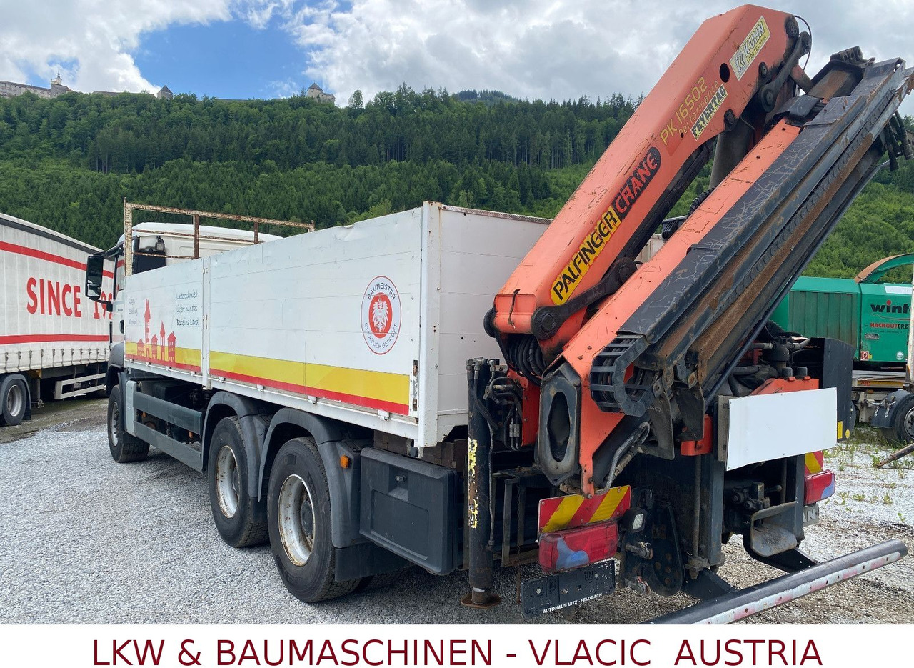 MAN TGS 33.440 6x4 Blatt/Blatt Mit Palfinger PK16500 - Бортова вантажівка/ Платформа, Вантажівка з маніпулятором: фото 4 MAN TGS 33.440 6x4 Blatt/Blatt Mit Palfinger PK16500 - Бортова вантажівка/ Платформа, Вантажівка з маніпулятором: фото 4