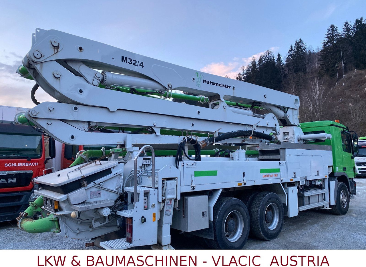 Mercedes-Benz 2641 Putzmeister 32/4 - Автобетононасос: фото 4 Mercedes-Benz 2641 Putzmeister 32/4 - Автобетононасос: фото 4