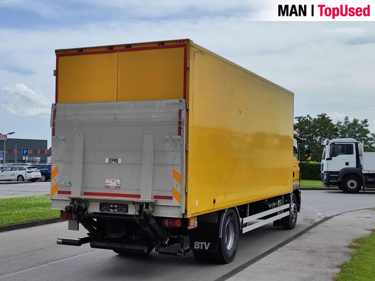 Вантажівка з закритим кузовом MAN TGM 18.290 4X2 BL: фото 8