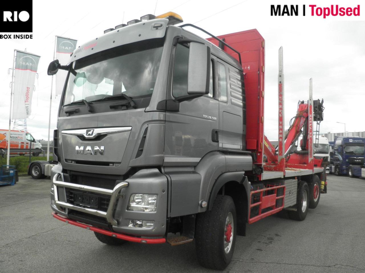 MAN TGS 28.500 6X4-4 BL - Лісовоз: фото 1 MAN TGS 28.500 6X4-4 BL - Лісовоз: фото 1