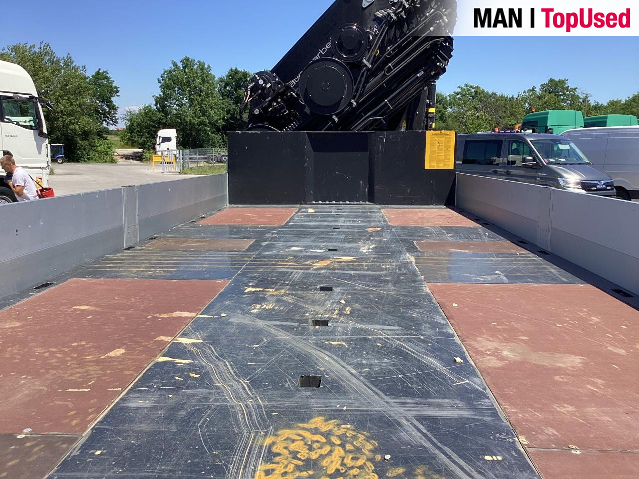 MAN TGS 35.510 8x4 BL CH HIAB X-HiPro 858 E 8 - Бортова вантажівка/ Платформа, Вантажівка з маніпулятором: фото 2 MAN TGS 35.510 8x4 BL CH HIAB X-HiPro 858 E 8 - Бортова вантажівка/ Платформа, Вантажівка з маніпулятором: фото 2
