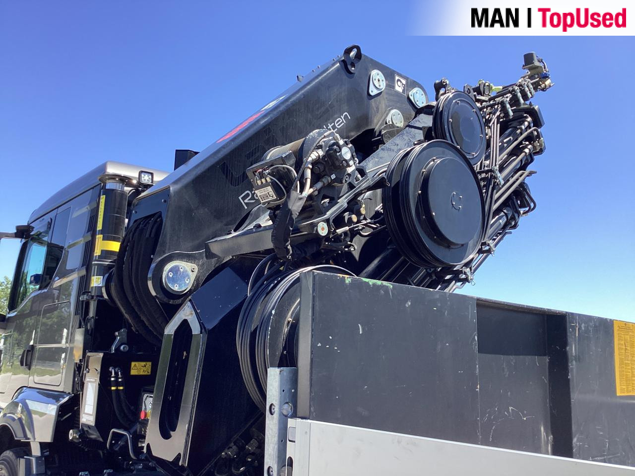 MAN TGS 35.510 8x4 BL CH HIAB X-HiPro 858 E 8 - Бортова вантажівка/ Платформа, Вантажівка з маніпулятором: фото 4 MAN TGS 35.510 8x4 BL CH HIAB X-HiPro 858 E 8 - Бортова вантажівка/ Платформа, Вантажівка з маніпулятором: фото 4