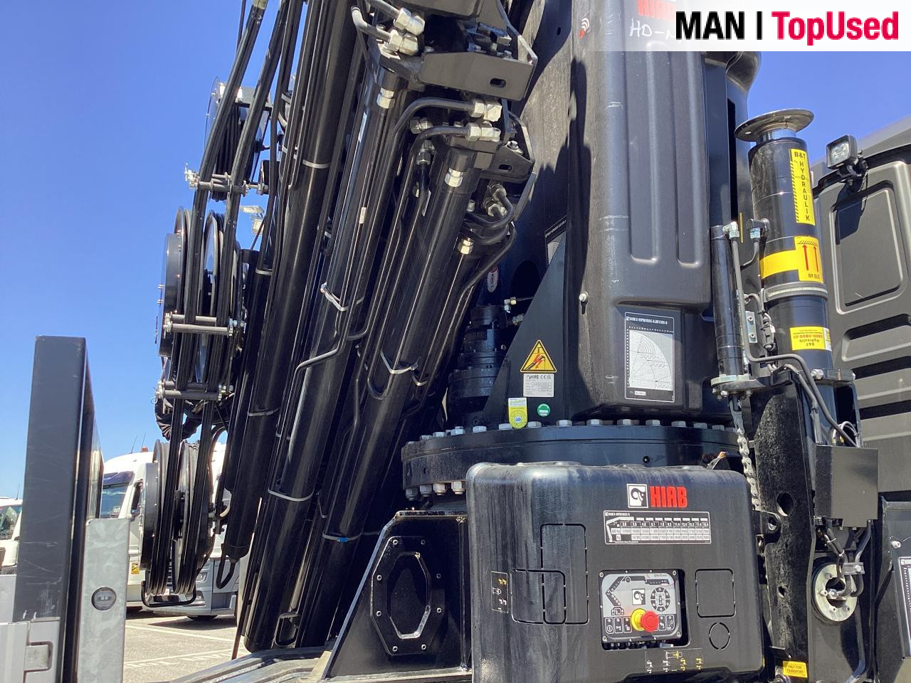 MAN TGS 35.510 8x4 BL CH HIAB X-HiPro 858 E 8 - Бортова вантажівка/ Платформа, Вантажівка з маніпулятором: фото 5 MAN TGS 35.510 8x4 BL CH HIAB X-HiPro 858 E 8 - Бортова вантажівка/ Платформа, Вантажівка з маніпулятором: фото 5