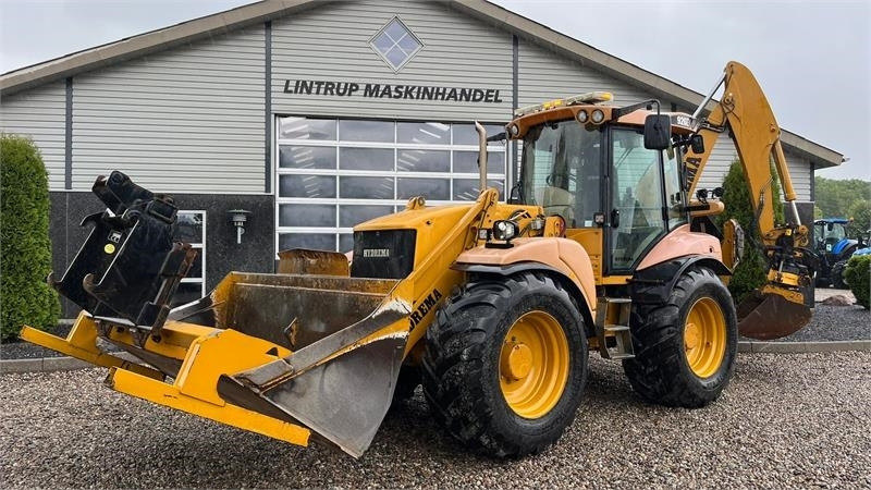 Hydrema 926E Med Encon Rotor-Tilt skifte i bag og brede dæ - Екскаватор-навантажувач: фото 1 Hydrema 926E Med Encon Rotor-Tilt skifte i bag og brede dæ - Екскаватор-навантажувач: фото 1