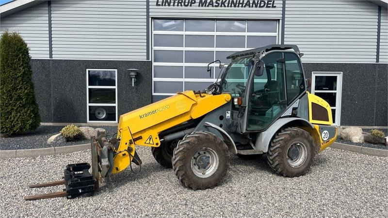 Kramer 750T Allrad med pallegafler og adabter. Med telesk - Компактний фронтальний навантажувач: фото 1 Kramer 750T Allrad med pallegafler og adabter. Med telesk - Компактний фронтальний навантажувач: фото 1