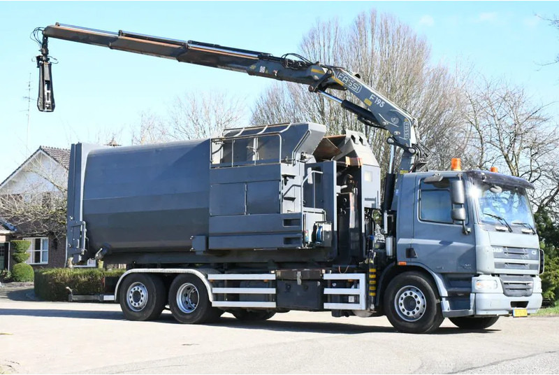 DAF CF75/310 FAN !!KRAAN/HAAK!!PERSCONTAINER!!HIGH PRESURRE CLEANING!!HOGEDRUK REINIGING!!HOCH DRUCK WASHEN SYSTEM!!REINIGING!GEJO B - Гаковий мультиліфт вантажівка, Вантажівка з маніпулятором: фото 3 DAF CF75/310 FAN !!KRAAN/HAAK!!PERSCONTAINER!!HIGH PRESURRE CLEANING!!HOGEDRUK REINIGING!!HOCH DRUCK WASHEN SYSTEM!!REINIGING!GEJO B - Гаковий мультиліфт вантажівка, Вантажівка з маніпулятором: фото 3