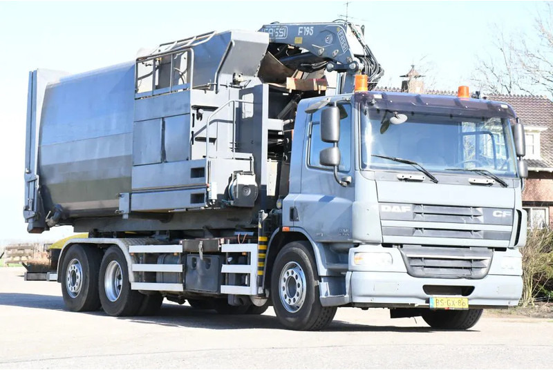 DAF CF75/310 FAN !!KRAAN/HAAK!!PERSCONTAINER!!HIGH PRESURRE CLEANING!!HOGEDRUK REINIGING!!HOCH DRUCK WASHEN SYSTEM!!REINIGING!GEJO B - Гаковий мультиліфт вантажівка, Вантажівка з маніпулятором: фото 2 DAF CF75/310 FAN !!KRAAN/HAAK!!PERSCONTAINER!!HIGH PRESURRE CLEANING!!HOGEDRUK REINIGING!!HOCH DRUCK WASHEN SYSTEM!!REINIGING!GEJO B - Гаковий мультиліфт вантажівка, Вантажівка з маніпулятором: фото 2