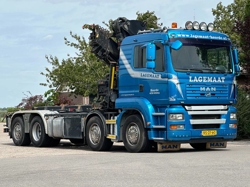 MAN TGA 35.440 8x2 HIAB 37TM!!RADIO REMOTE/CONTAINER SYSTEM! - Тросовий мультиліфт, Вантажівка з маніпулятором: фото 2 MAN TGA 35.440 8x2 HIAB 37TM!!RADIO REMOTE/CONTAINER SYSTEM! - Тросовий мультиліфт, Вантажівка з маніпулятором: фото 2