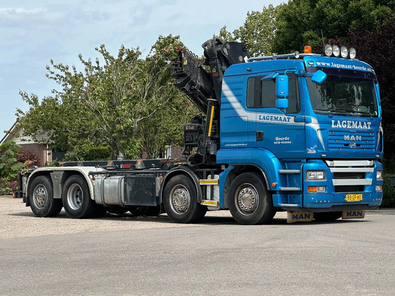 MAN TGA 35.440 8x2 HIAB 37TM!!RADIO REMOTE/CONTAINER SYSTEM! - Тросовий мультиліфт, Вантажівка з маніпулятором: фото 4 MAN TGA 35.440 8x2 HIAB 37TM!!RADIO REMOTE/CONTAINER SYSTEM! - Тросовий мультиліфт, Вантажівка з маніпулятором: фото 4