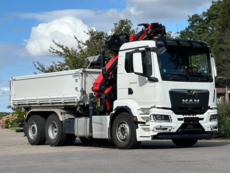 MAN TGS 26.430 2022!EURO6!! 6x2!! PALFINGER 23tm+JIB+LIER/WINCH!!DREISEITEN KIPPER/BORDMATIC!!9tkm - Самоскид вантажівка, Вантажівка з маніпулятором: фото 2 MAN TGS 26.430 2022!EURO6!! 6x2!! PALFINGER 23tm+JIB+LIER/WINCH!!DREISEITEN KIPPER/BORDMATIC!!9tkm - Самоскид вантажівка, Вантажівка з маніпулятором: фото 2