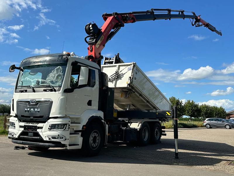 MAN TGS 26.430 2022!EURO6!! 6x2!! PALFINGER 23tm+JIB+LIER/WINCH!!DREISEITEN KIPPER/BORDMATIC!!9tkm - Самоскид вантажівка, Вантажівка з маніпулятором: фото 5 MAN TGS 26.430 2022!EURO6!! 6x2!! PALFINGER 23tm+JIB+LIER/WINCH!!DREISEITEN KIPPER/BORDMATIC!!9tkm - Самоскид вантажівка, Вантажівка з маніпулятором: фото 5