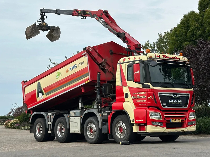 MAN TGS 43-460 WVT WIDESPREAD!!Z-Kraan/Kipper EURO 6!!263tkm!MANUELL!!ZERO EMISSIE 05-29 - Самоскид вантажівка, Вантажівка з маніпулятором: фото 1 MAN TGS 43-460 WVT WIDESPREAD!!Z-Kraan/Kipper EURO 6!!263tkm!MANUELL!!ZERO EMISSIE 05-29 - Самоскид вантажівка, Вантажівка з маніпулятором: фото 1