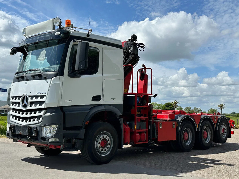 Mercedes-Benz Arocs 3251 8x4 TRIPLE!!26TM KRAAN/HAAK!!EURO6!!TOP! - Гаковий мультиліфт вантажівка, Вантажівка з маніпулятором: фото 5 Mercedes-Benz Arocs 3251 8x4 TRIPLE!!26TM KRAAN/HAAK!!EURO6!!TOP! - Гаковий мультиліфт вантажівка, Вантажівка з маніпулятором: фото 5