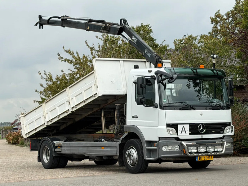 Mercedes-Benz Atego 1218 KRAAN/KIPPER!!MANUELL!! - Самоскид вантажівка, Вантажівка з маніпулятором: фото 1 Mercedes-Benz Atego 1218 KRAAN/KIPPER!!MANUELL!! - Самоскид вантажівка, Вантажівка з маніпулятором: фото 1