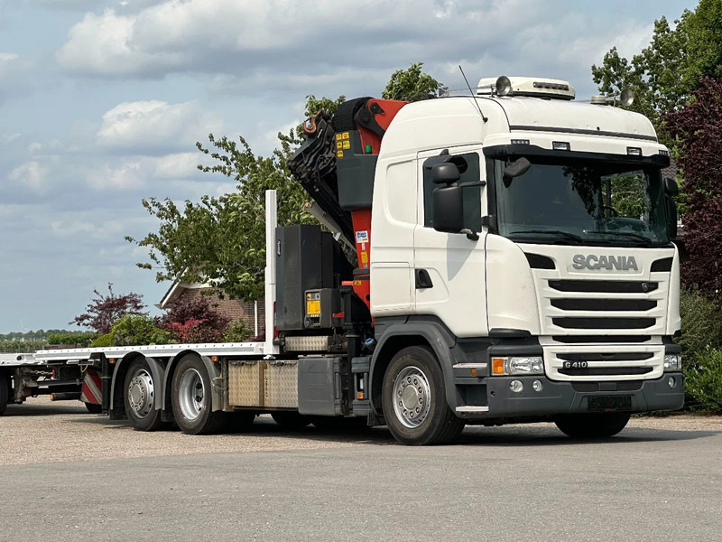 Scania G410 !KRAAN/CRANE/GRUE/ PALFINGER 53TM!! RADIO REMOTE!! EURO 6!!TOP! - Вантажівка з маніпулятором: фото 2 Scania G410 !KRAAN/CRANE/GRUE/ PALFINGER 53TM!! RADIO REMOTE!! EURO 6!!TOP! - Вантажівка з маніпулятором: фото 2