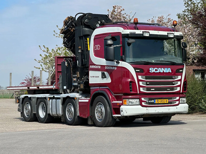 Scania G480 !!TRUCK/TRACTOR!!!CRANE/GRUE/HIAB 105TM!!TOP!EURO6!! - Вантажівка з маніпулятором: фото 4 Scania G480 !!TRUCK/TRACTOR!!!CRANE/GRUE/HIAB 105TM!!TOP!EURO6!! - Вантажівка з маніпулятором: фото 4