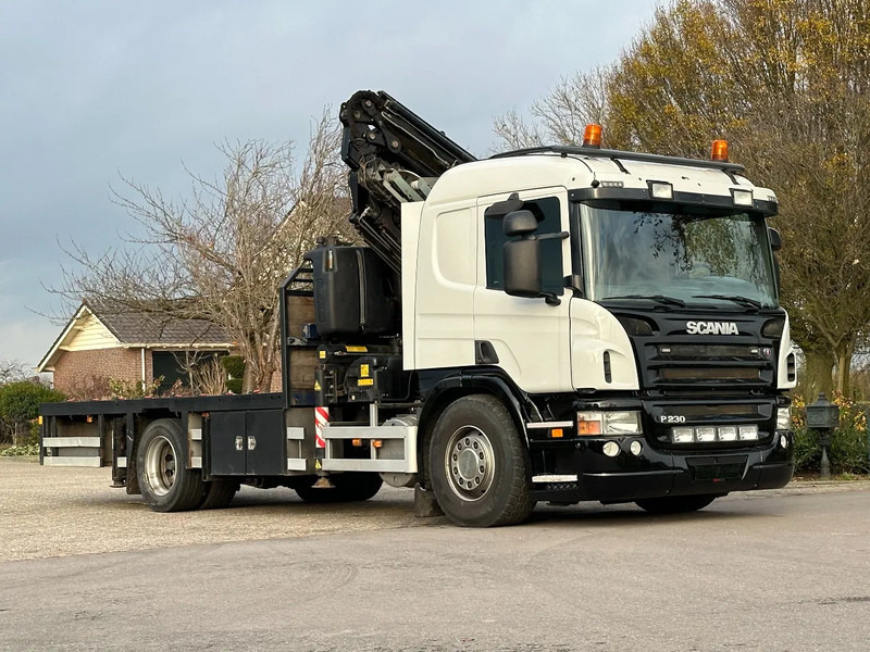 Scania P230 36tm KRAAN+JIB+LIER/WINCH+EURO5!!ROOF/DACH!!MANUTENTION!! - Вантажівка з маніпулятором: фото 2 Scania P230 36tm KRAAN+JIB+LIER/WINCH+EURO5!!ROOF/DACH!!MANUTENTION!! - Вантажівка з маніпулятором: фото 2