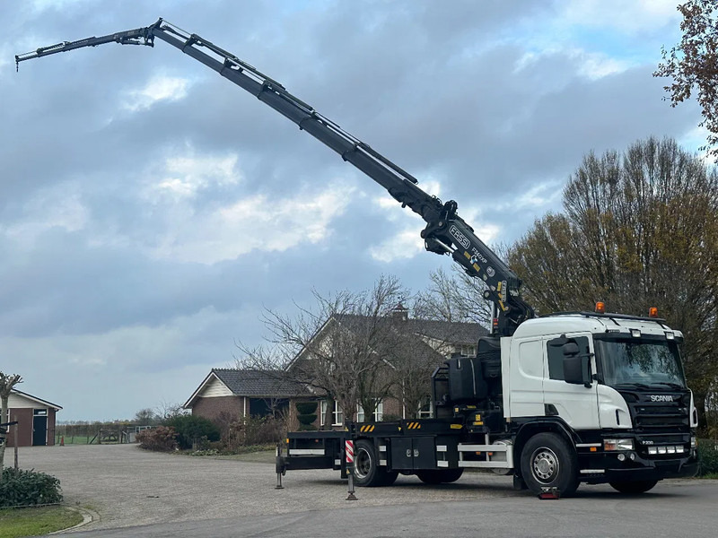 Scania P230 36tm KRAAN+JIB+LIER/WINCH+EURO5!!ROOF/DACH!!MANUTENTION!! - Вантажівка з маніпулятором: фото 1 Scania P230 36tm KRAAN+JIB+LIER/WINCH+EURO5!!ROOF/DACH!!MANUTENTION!! - Вантажівка з маніпулятором: фото 1