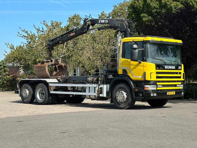 Scania R114-340 6x2 !!KRAAN/CONTAINER/KABEL!!MANUELL!! - Тросовий мультиліфт, Вантажівка з маніпулятором: фото 4 Scania R114-340 6x2 !!KRAAN/CONTAINER/KABEL!!MANUELL!! - Тросовий мультиліфт, Вантажівка з маніпулятором: фото 4