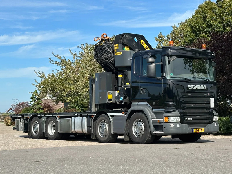 Scania R490 PALFINGER 92TM!! 2017!!ONLY 66TKM!!!NEW!! - Вантажівка з маніпулятором: фото 2 Scania R490 PALFINGER 92TM!! 2017!!ONLY 66TKM!!!NEW!! - Вантажівка з маніпулятором: фото 2