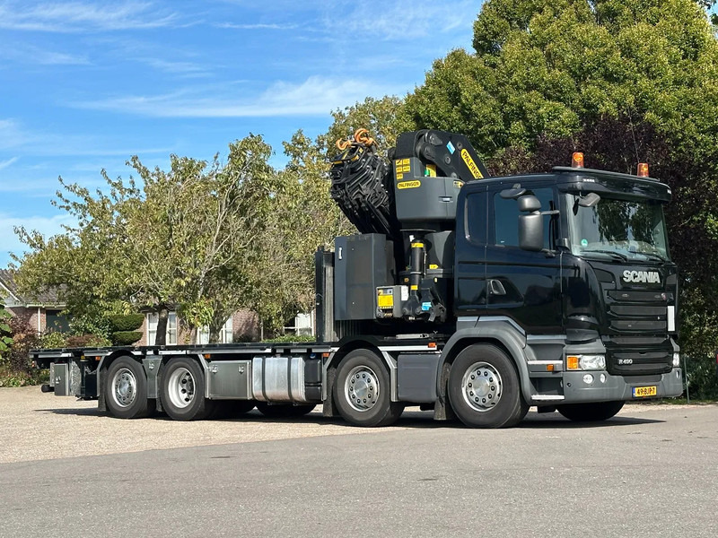 Scania R490 PALFINGER 92TM!! 2017!!ONLY 66TKM!!!NEW!! - Вантажівка з маніпулятором: фото 4 Scania R490 PALFINGER 92TM!! 2017!!ONLY 66TKM!!!NEW!! - Вантажівка з маніпулятором: фото 4