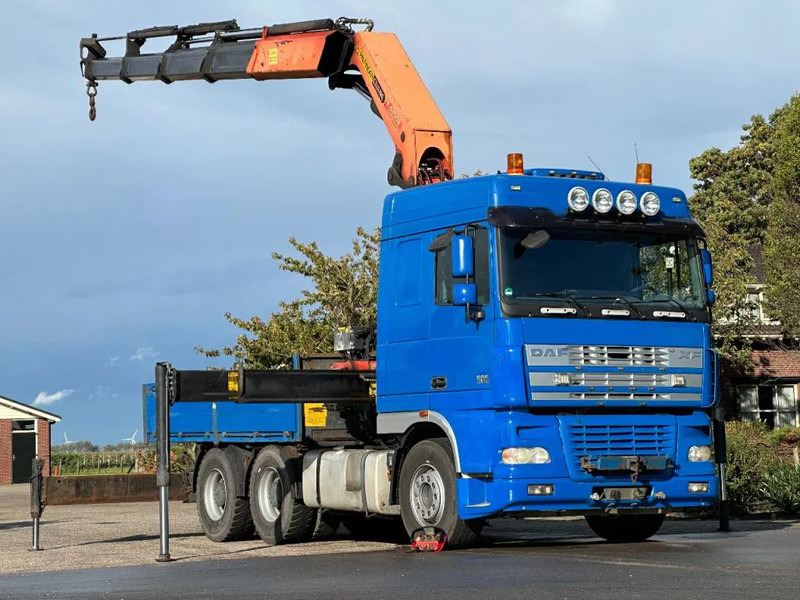 DAF XF 95.480 6x4!! MANUEEL PALFINGER PK42502!!CRANE/KRAN/GRUE!! - Тягач: фото 1 DAF XF 95.480 6x4!! MANUEEL PALFINGER PK42502!!CRANE/KRAN/GRUE!! - Тягач: фото 1