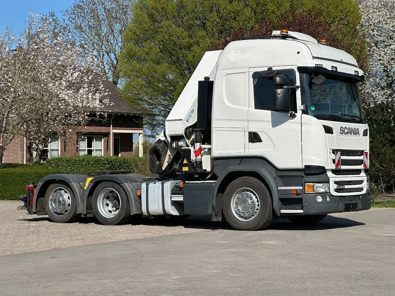Scania R450 6x2 !!TRACTOR!!!CRANE/GRUE/HMF 50TM!!TOP!EURO6!! - Тягач: фото 5 Scania R450 6x2 !!TRACTOR!!!CRANE/GRUE/HMF 50TM!!TOP!EURO6!! - Тягач: фото 5