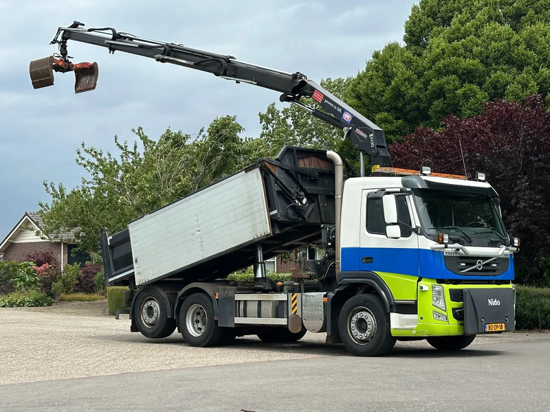 Volvo FM 330 186dkm! !!6X2!!Kraan/KIPPER!!RADIO REMOTE! EX-GEMEENTE/KOMMUNAL! - Самоскид вантажівка, Вантажівка з маніпулятором: фото 1 Volvo FM 330 186dkm! !!6X2!!Kraan/KIPPER!!RADIO REMOTE! EX-GEMEENTE/KOMMUNAL! - Самоскид вантажівка, Вантажівка з маніпулятором: фото 1