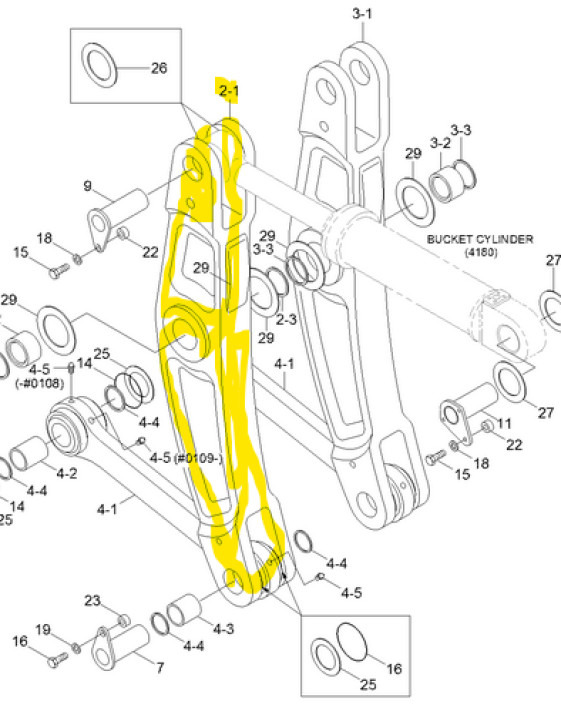 Case 61LH-10123CY - Зчіпний пристрій в категорії Будівельна техніка: фото 3 Case 61LH-10123CY - Зчіпний пристрій в категорії Будівельна техніка: фото 3