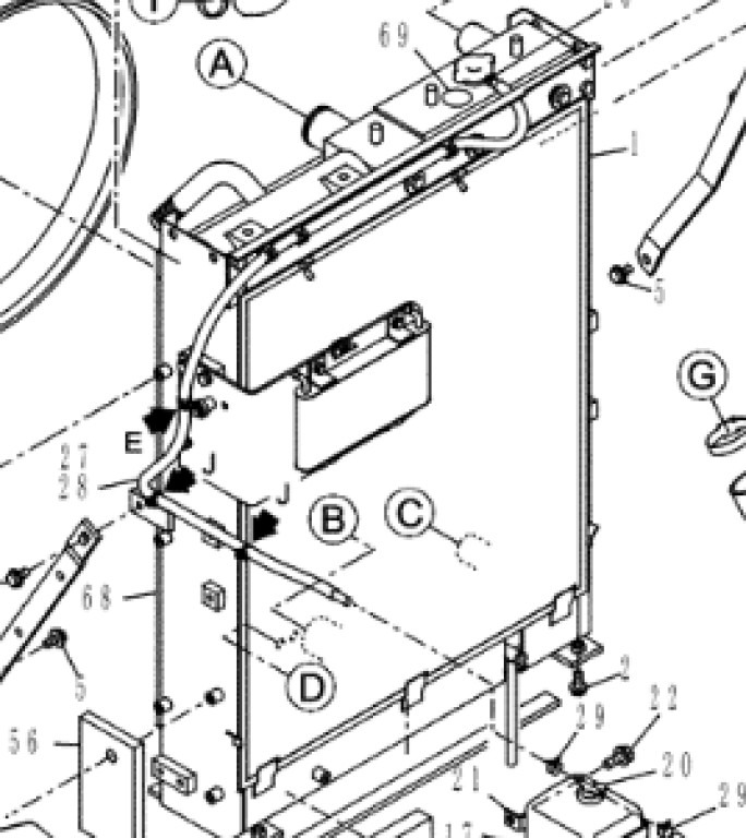 Case KNH11000 - 51657274 - Система охолодження в категорії Будівельна техніка: фото 1 Case KNH11000 - 51657274 - Система охолодження в категорії Будівельна техніка: фото 1