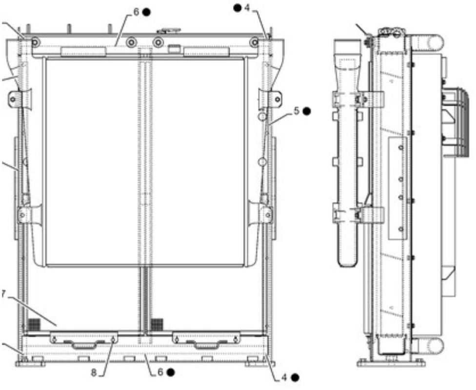 Case KWH12780 - Радіатор в категорії Будівельна техніка: фото 1 Case KWH12780 - Радіатор в категорії Будівельна техніка: фото 1