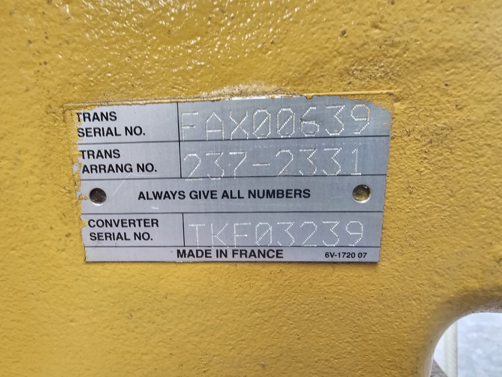 Caterpillar 2372331 - Коробка передач в категорії Будівельна техніка: фото 5 Caterpillar 2372331 - Коробка передач в категорії Будівельна техніка: фото 5