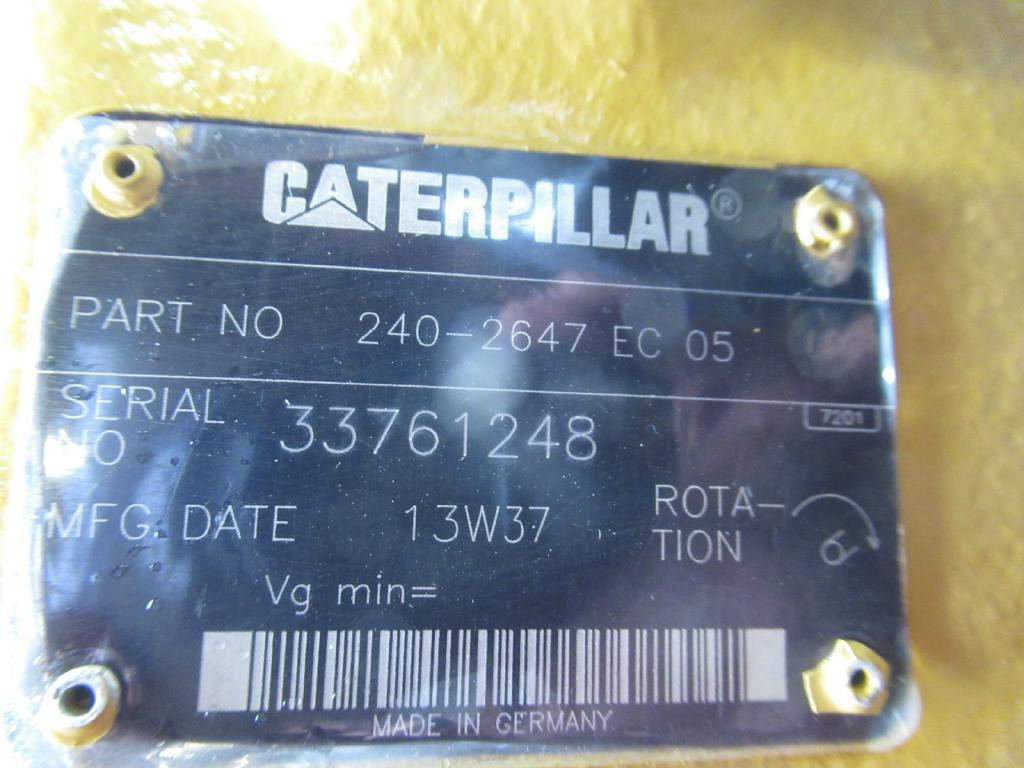 Caterpillar 2402647 - Гідронасос в категорії Будівельна техніка: фото 5 Caterpillar 2402647 - Гідронасос в категорії Будівельна техніка: фото 5