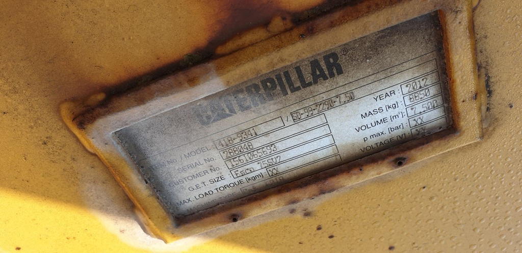 Caterpillar 4189341 - 5485582 - Ківш екскаватора: фото 1 Caterpillar 4189341 - 5485582 - Ківш екскаватора: фото 1