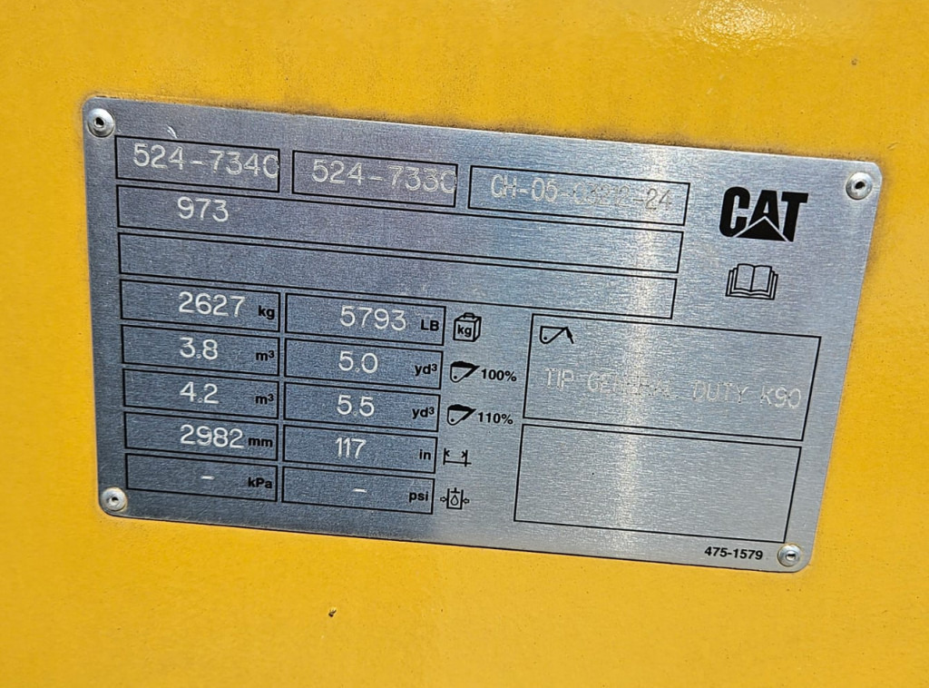 Caterpillar 5247340 - 5247330 - Ківш навантажувача: фото 4 Caterpillar 5247340 - 5247330 - Ківш навантажувача: фото 4
