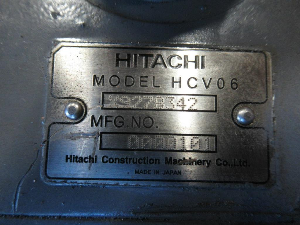 Hitachi X9278342 - HCV06 - Гідравлічний клапан в категорії Будівельна техніка: фото 1 Hitachi X9278342 - HCV06 - Гідравлічний клапан в категорії Будівельна техніка: фото 1