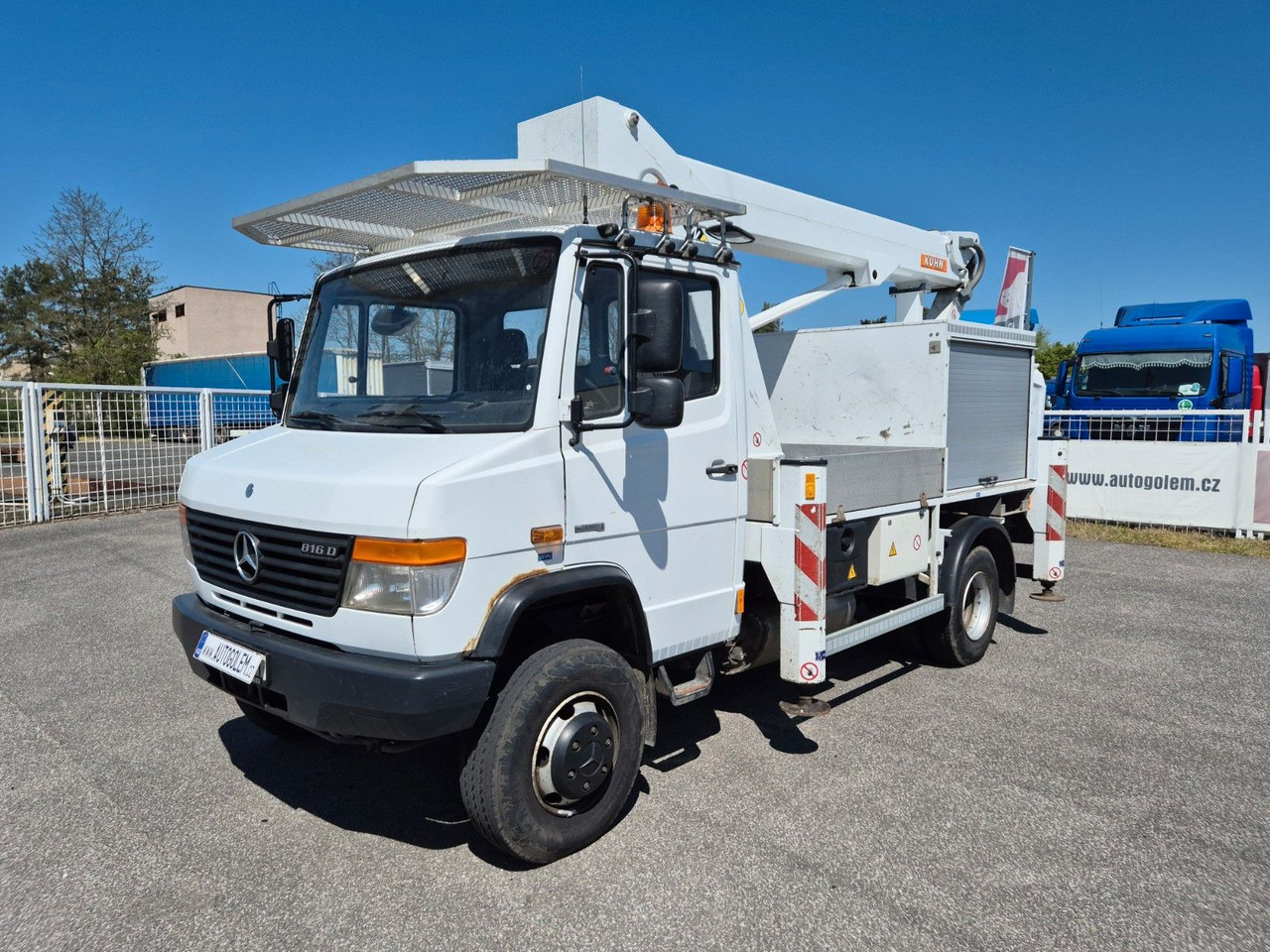 Mercedes-Benz Vario 816 work platform - Автовишка: фото 1 Mercedes-Benz Vario 816 work platform - Автовишка: фото 1